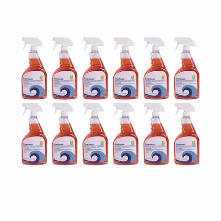 Boardwalk Cleaners & Detergents, 32 Oz Trigger Spray Bottle, Liquid, 12 PK 37612